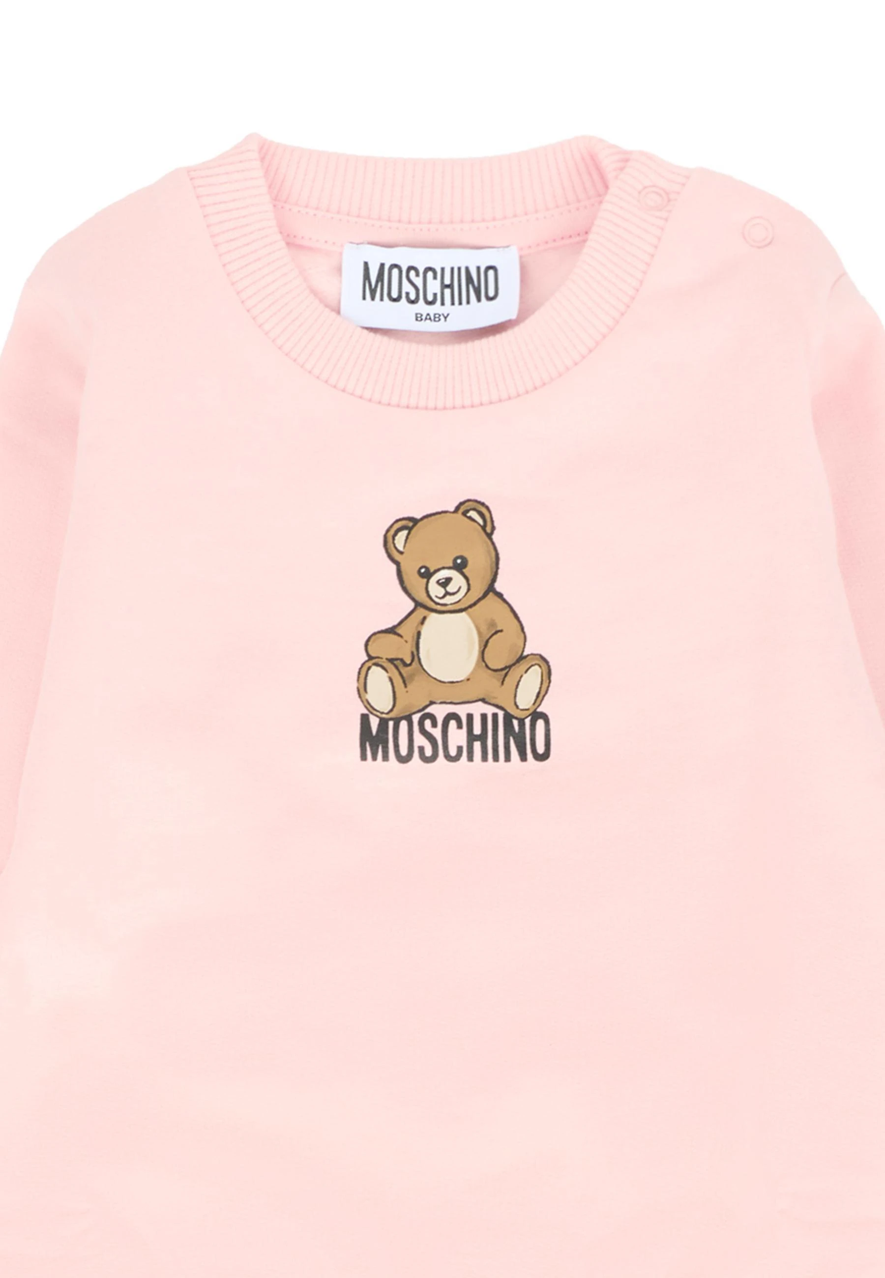 商品【商品预售7天发货】 Moschino|Moschino 男童套装 MMK05ELCA4050209 粉红色,价格¥1248,第4张图片详细描述