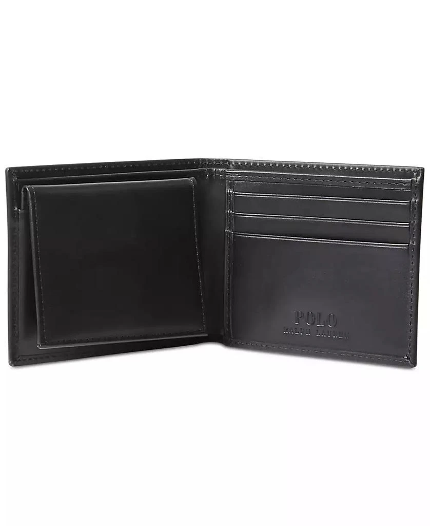 商品Ralph Lauren|Men's Burnished Leather Passcase,价格¥748,第3张图片详细描述