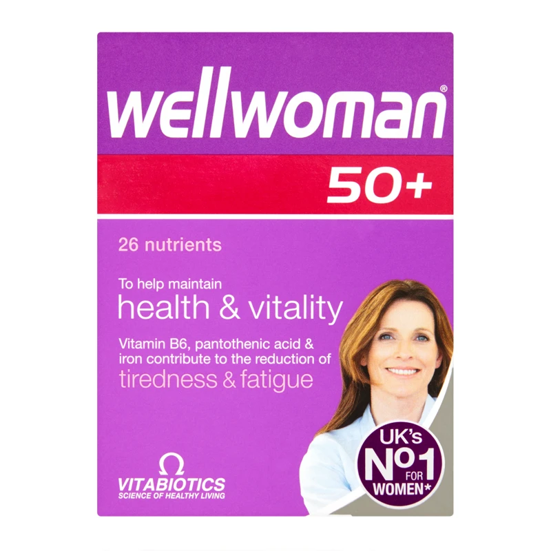 商品Vitabiotics|Vitabiotics 维百莱 女士50岁+中年综合营养片 30片,价格¥95,第1张图片
