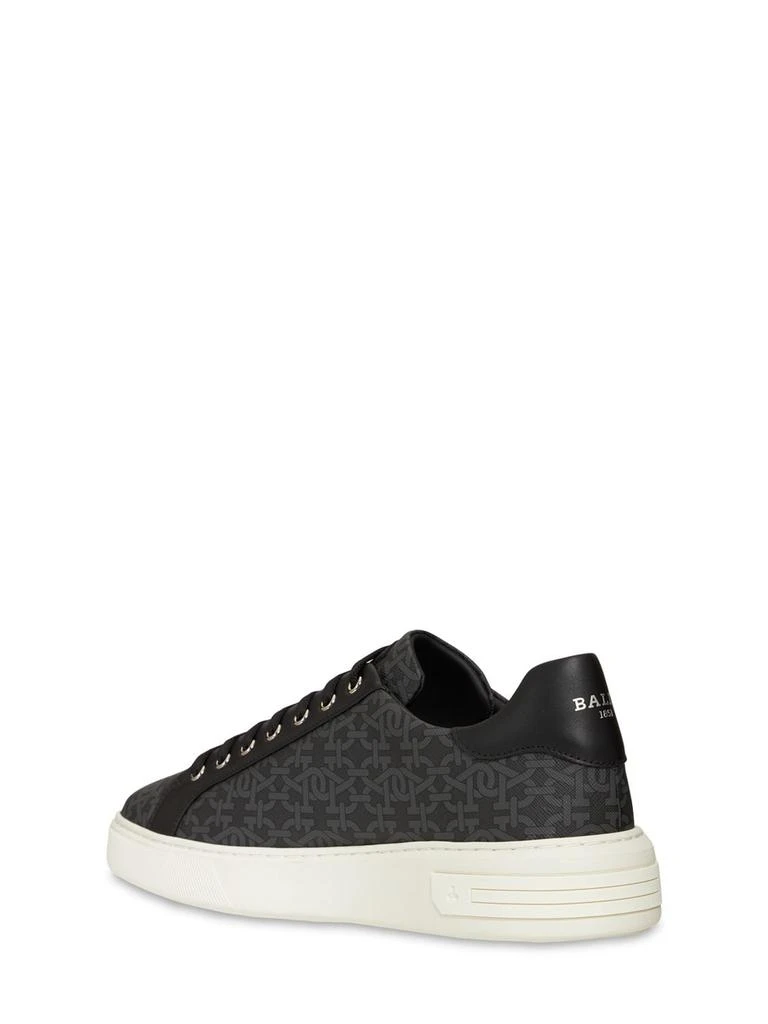 商品Bally|Logo Fabric & Leather Sneakers,价格¥4135,第3张图片详细描述