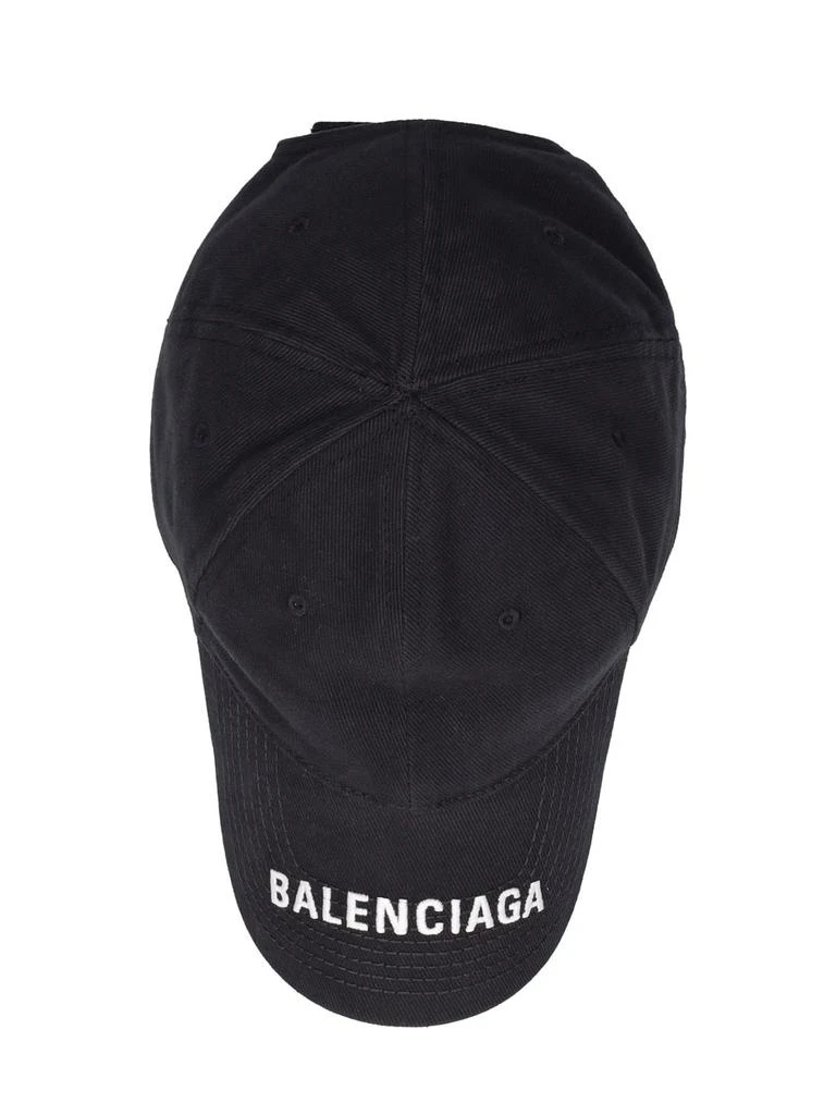 商品Balenciaga|Logo Embroidered Cotton Baseball Hat,价格¥3192,第4张图片详细描述
