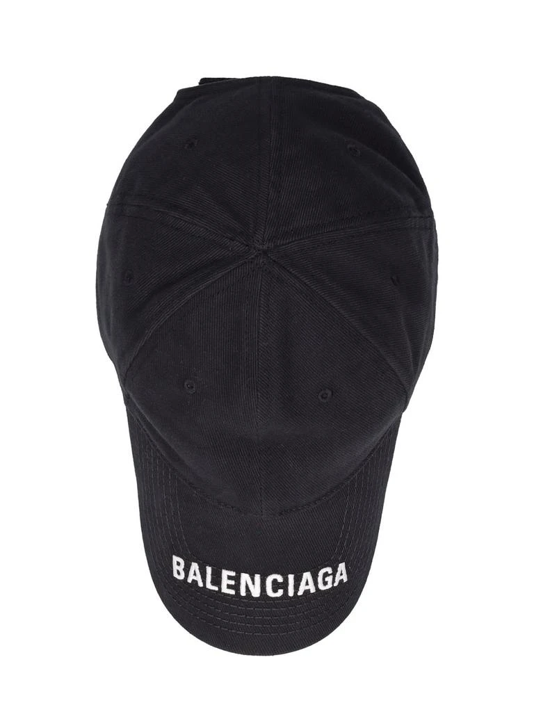 商品Balenciaga|Logo Embroidered Cotton Baseball Hat,价格¥3251,第4张图片详细描述