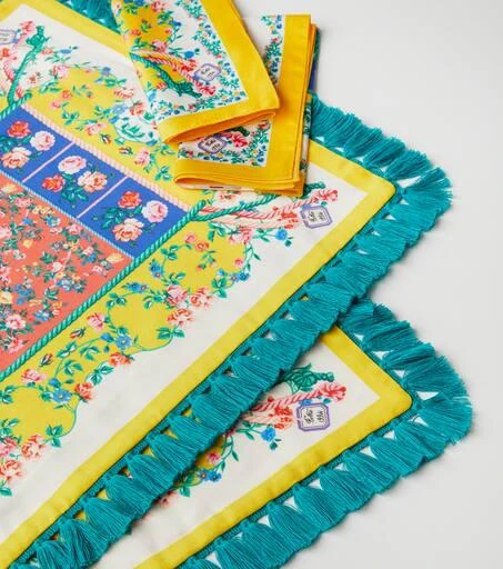 商品ETRO|Set of 2 cotton napkins and placemats,价格¥2123,第2张图片详细描述