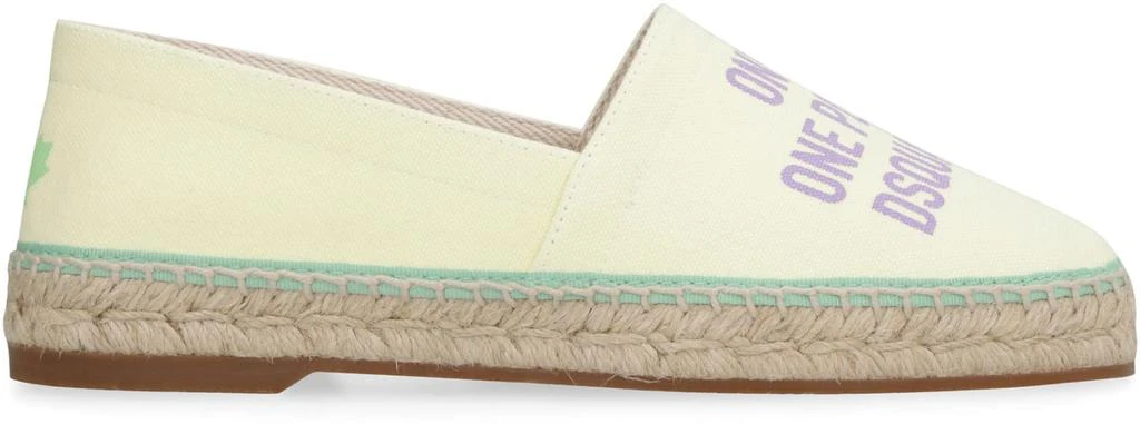 商品DSQUARED2|Canvas Espadrilles,价格¥1665,第2张图片详细描述