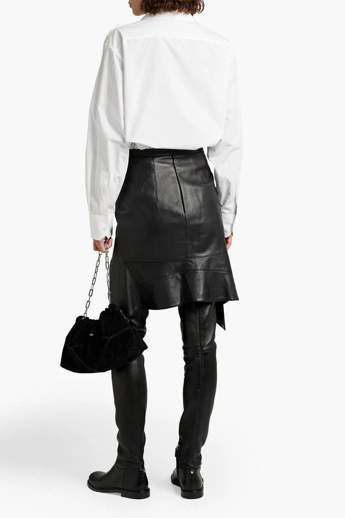 商品Valentino|Appliquéd cotton-poplin shirt,价格¥6309,第1张图片