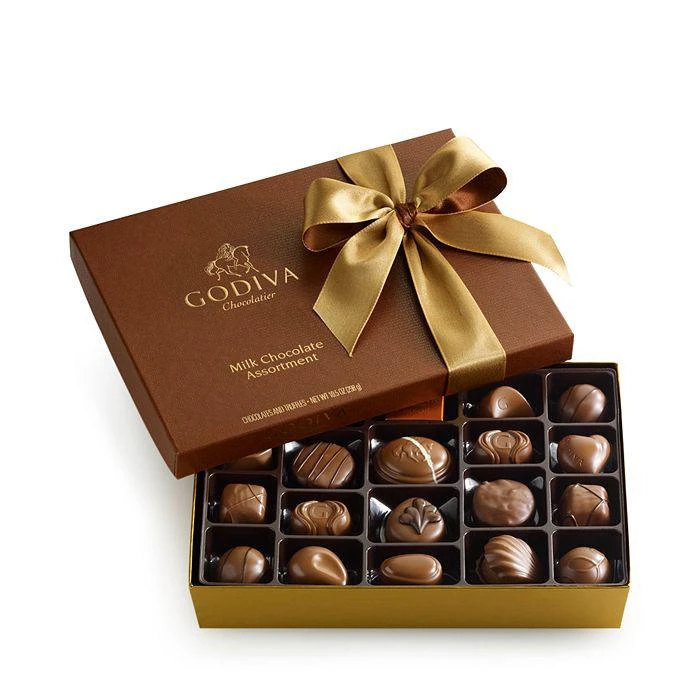 商品Godiva|牛奶巧克力礼盒, 15粒装,价格¥186,第1张图片