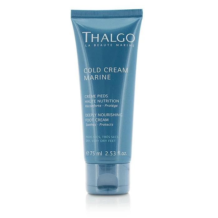 商品Thalgo|Thalgo 海洋冷霜深层滋润足霜——干性至极干性足部 75ml/2.53oz,价格¥188,第1张图片