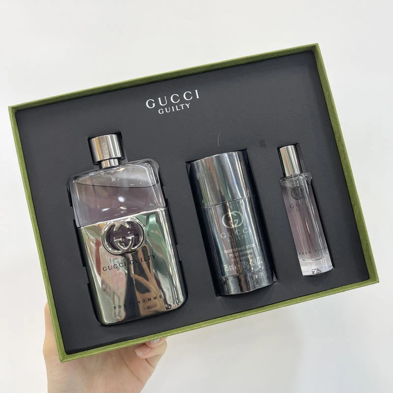 商品Gucci|Gucci 古驰 套装罪爱原罪男士淡香水套盒 情人节礼盒,价格¥759,第1张图片