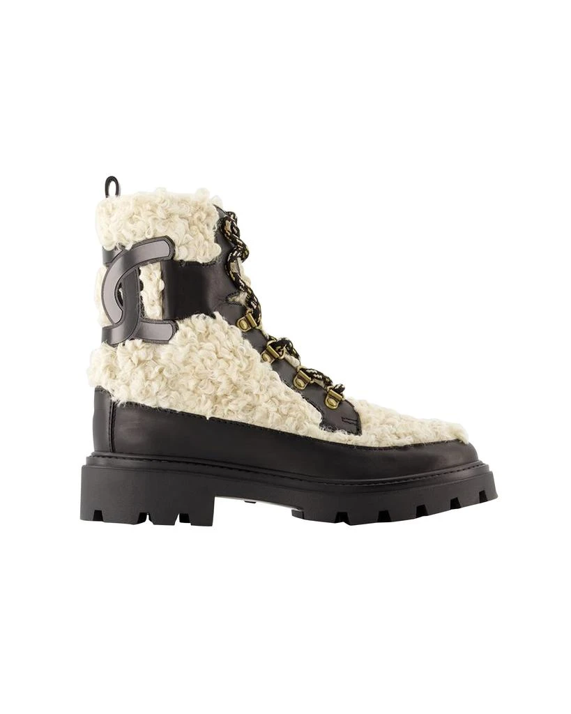 商品Tod's|Gomma Catena Boots - Tod's - Leather - Black,价格¥8292,第1张图片