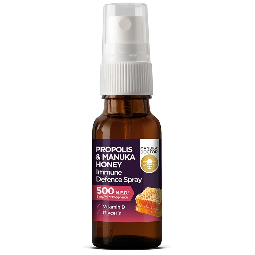 商品Manuka Doctor|Vitamin D Spray with Manuka Honey & Propolis 500 M.E.D.,价格¥55,第1张图片