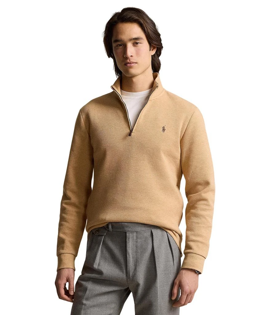 商品Ralph Lauren|Double-Knit Mesh 1/4 Zip Pullover,价格¥1136,第1张图片