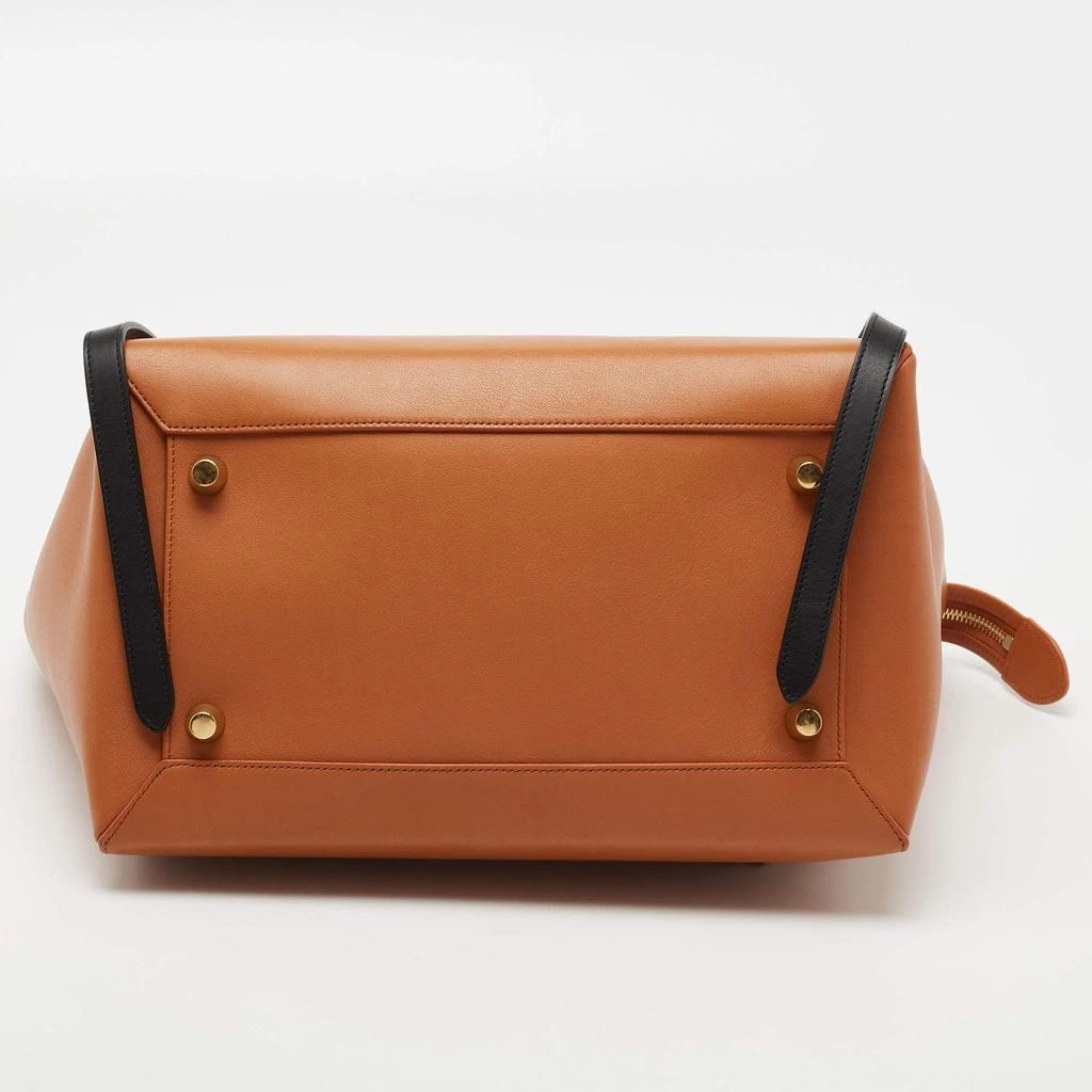 Celine Brown/Black Leather Small Belt Top Handle Bag 商品