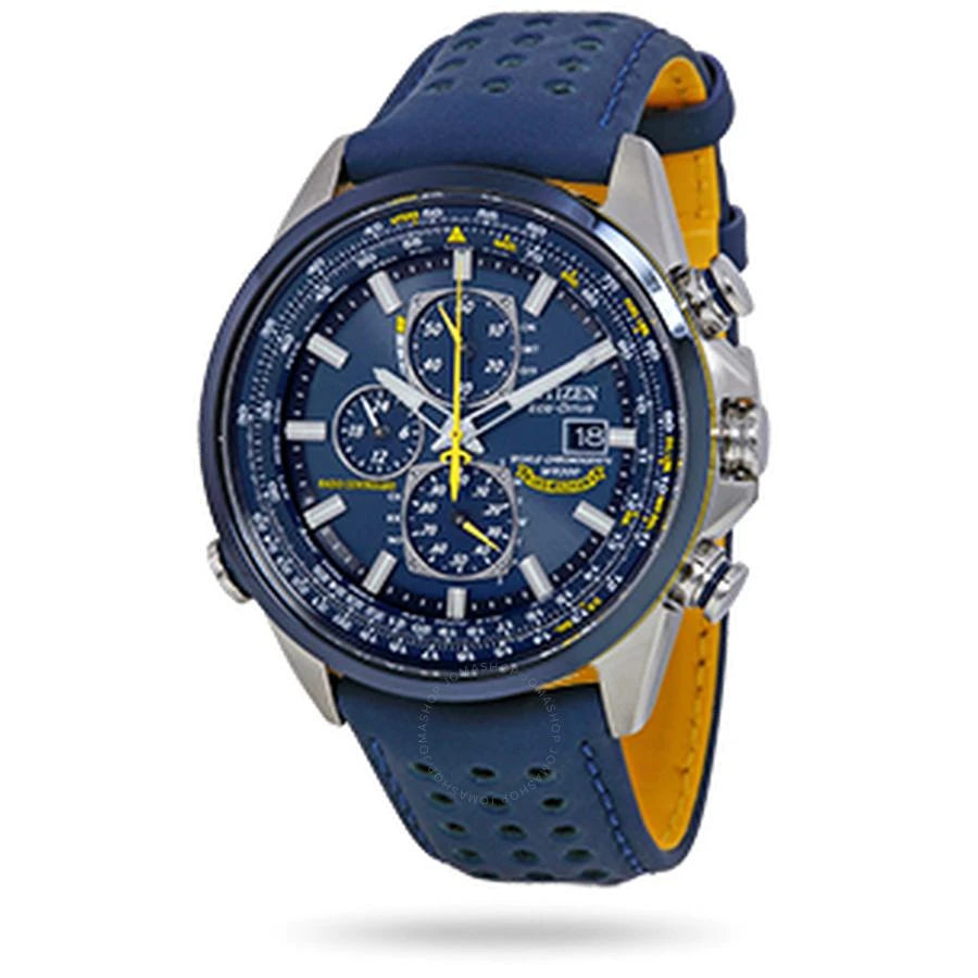 商品Citizen|Eco Drive Blue Angels World Chronograph Men's Watch AT8020-03L,价格¥2850,第1张图片