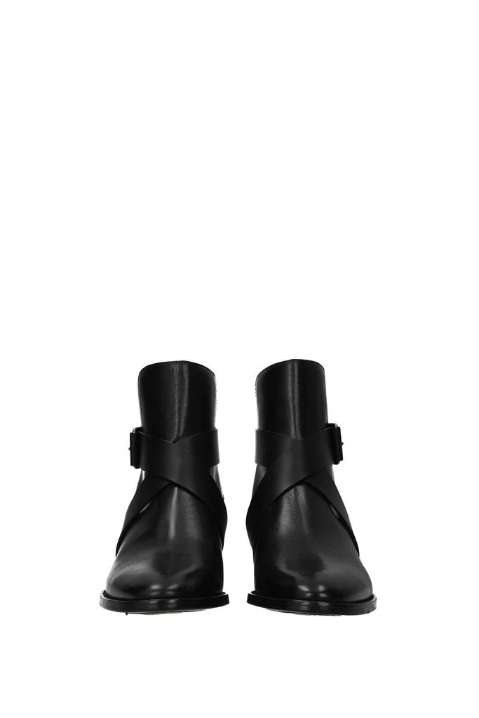 商品Balmain|Ankle Boot Leather Black,价格¥3462,第3张图片详细描述
