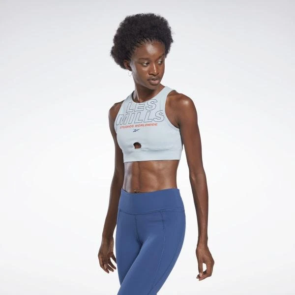 商品Reebok|Les Mills® Beyond the Sweat Crop Top,价格¥310,第1张图片