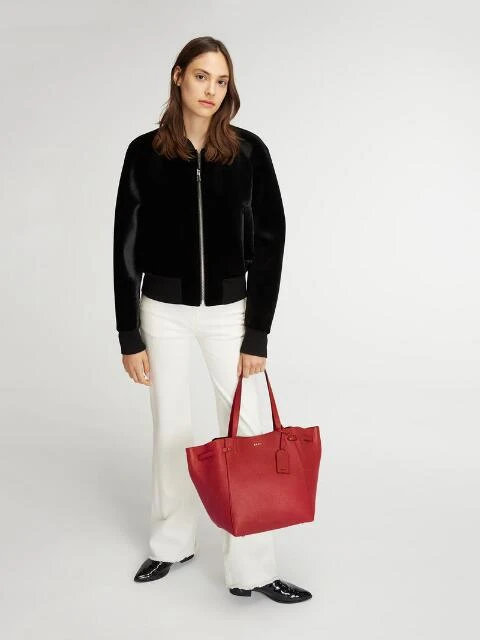商品DKNY|Chelsea Pebbled Leather Large Tote,价格¥979,第2张图片详细描述