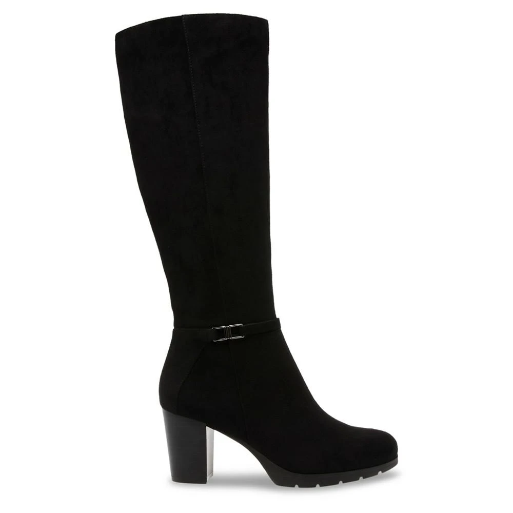 商品Anne Klein|Women's Reachup Round Toe Knee High Boots,价格¥1094,第2张图片详细描述