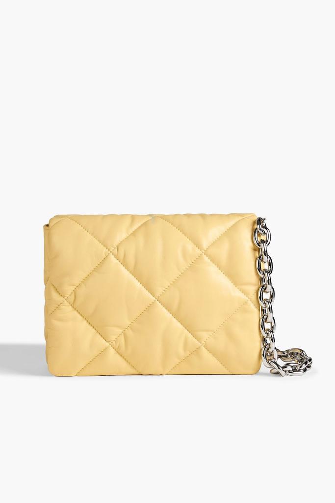 Brynnie quilted leather shoulder bag商品第6张图片规格展示