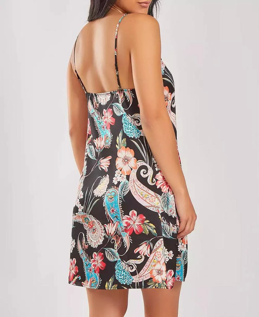 商品iCollection|Women's Silky Soft Short Printed Chemise Nightgown,价格¥289,第2张图片详细描述