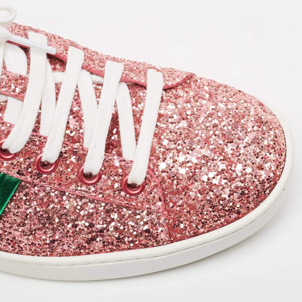 Gucci Tri Color Glitter  and Leather Ace Low Top Sneakers Size 38.5 商品