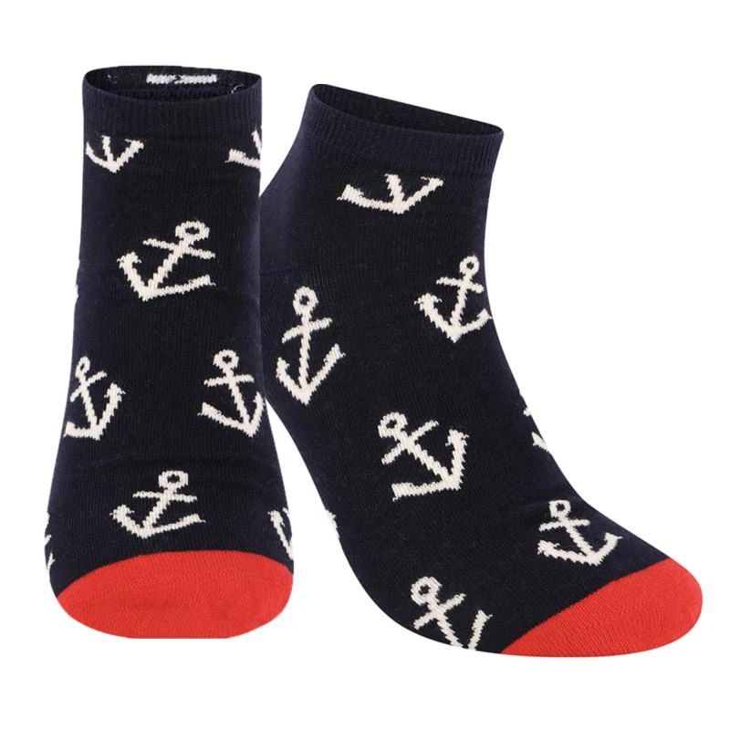 商品Happy Socks|Anchor low socks in navy,价格¥76,第1张图片
