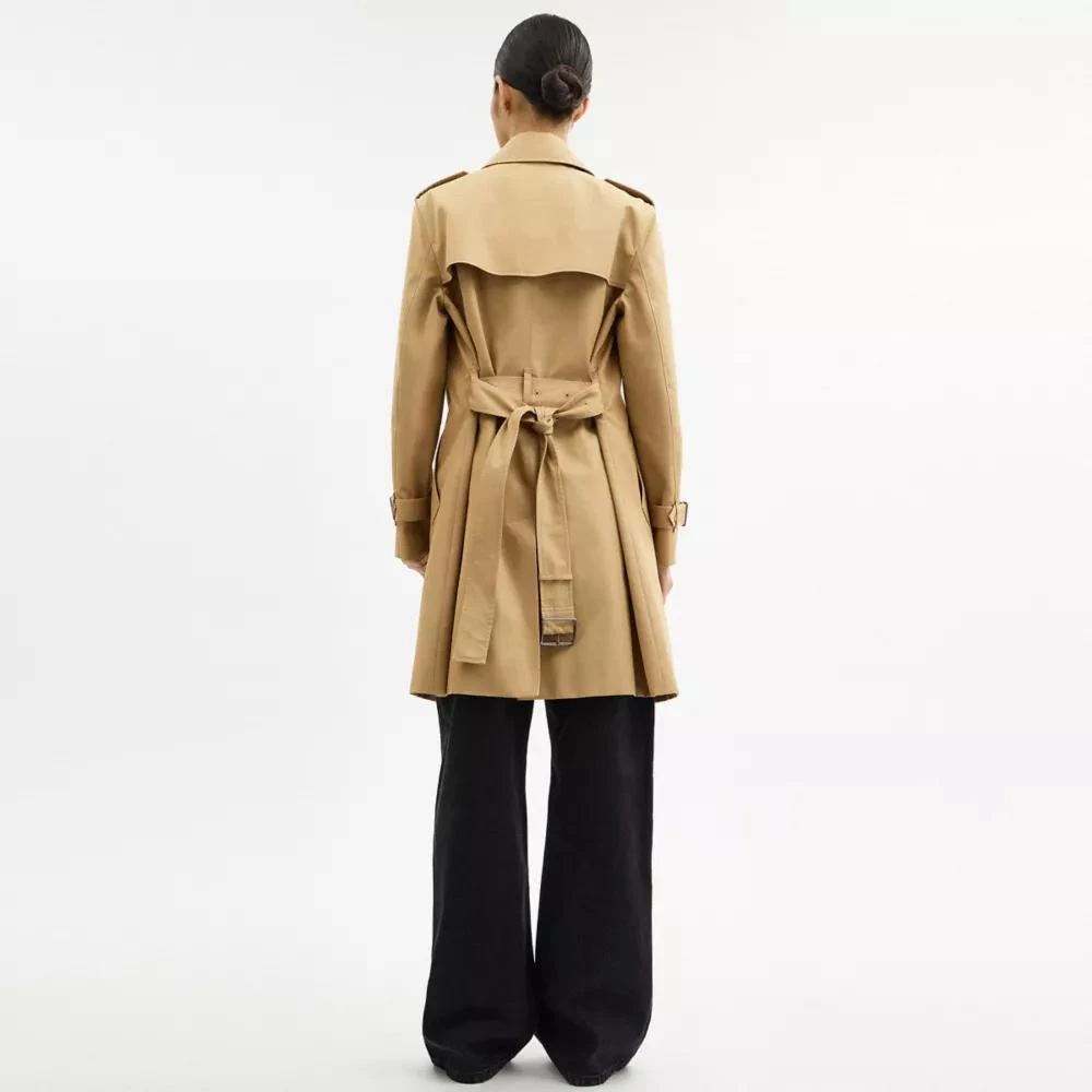 商品Coach|女士 经典风衣,价格¥1697,第3张图片详细描述