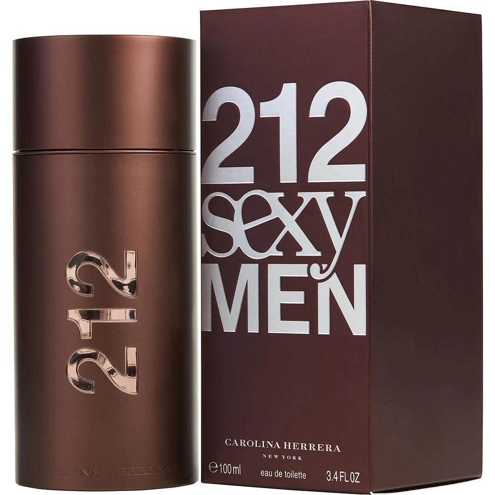 商品Carolina Herrera|CAROLINA HERRERA  赫芮亚 212性感男士淡香水 EDT 100ml,价格¥384,第1张图片