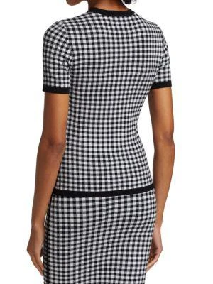 商品Michael Kors|Gingham Pullover Top,价格¥1173,第2张图片详细描述