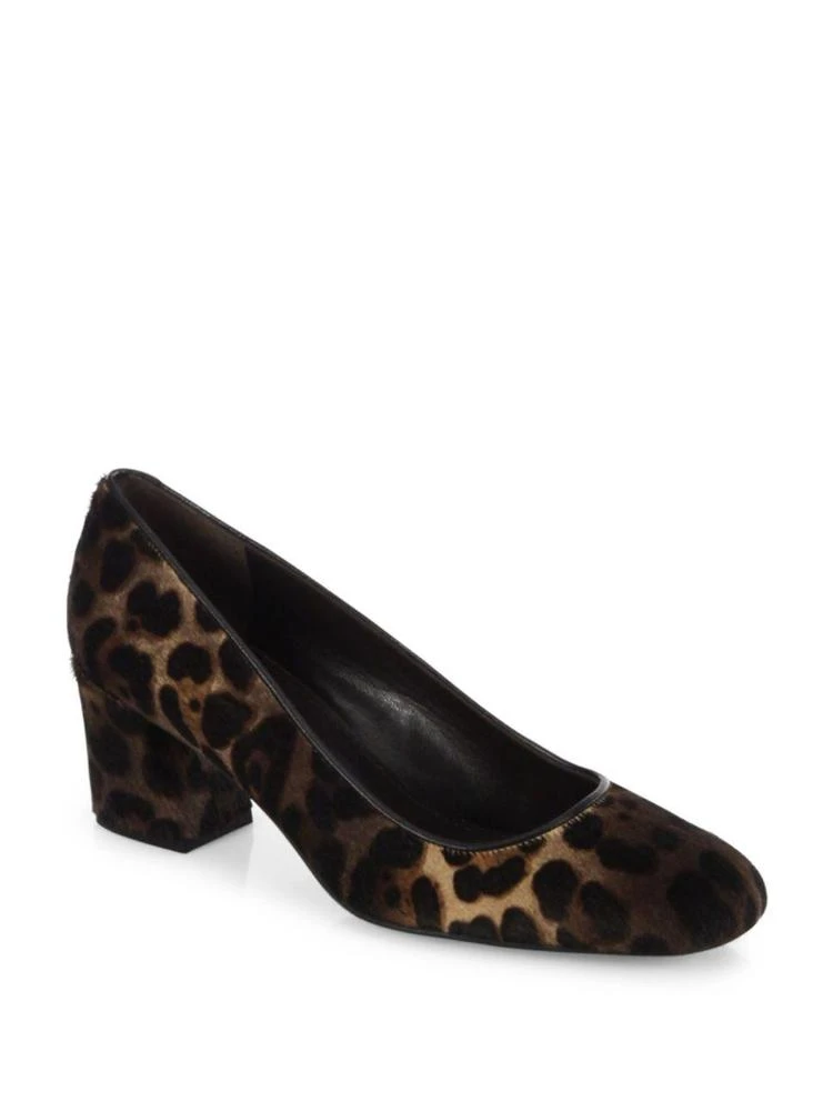 商品Stuart Weitzman|Pipe Marymid Calf Hair Pumps,价格¥1364,第1张图片