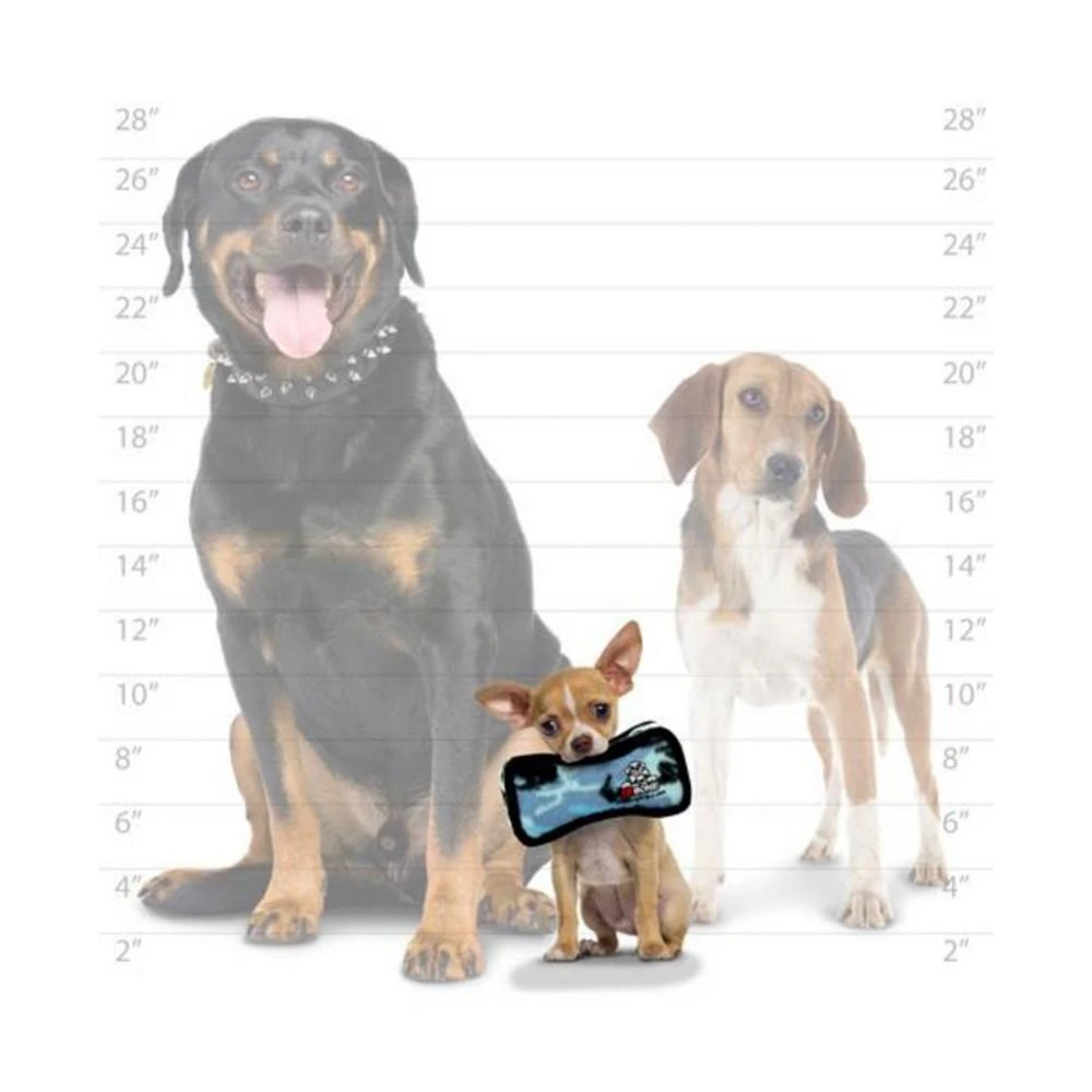 商品Tuffy|Jr Bone2 Camo Blue, Dog Toy,价格¥125,第3张图片详细描述