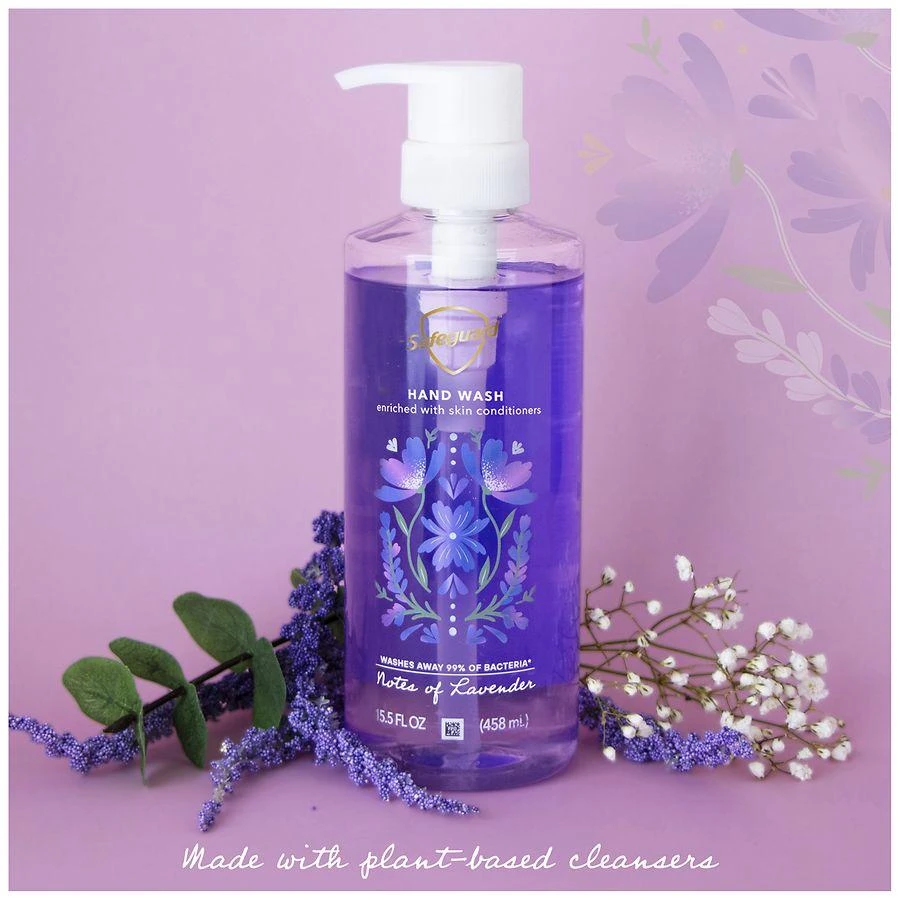商品Safeguard|Hand Wash Notes Of Lavender,价格¥41,第3张图片详细描述