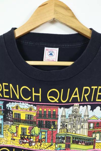 Vintage French Quarter Bourbon St Tee商品第4张图片规格展示