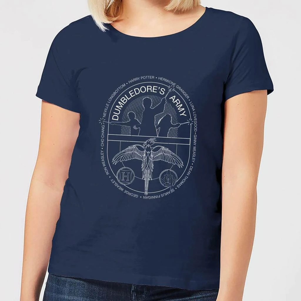 商品Harry Potter|Harry Potter Dumblerdore's Army Women's T-Shirt - Navy,价格¥169,第1张图片详细描述