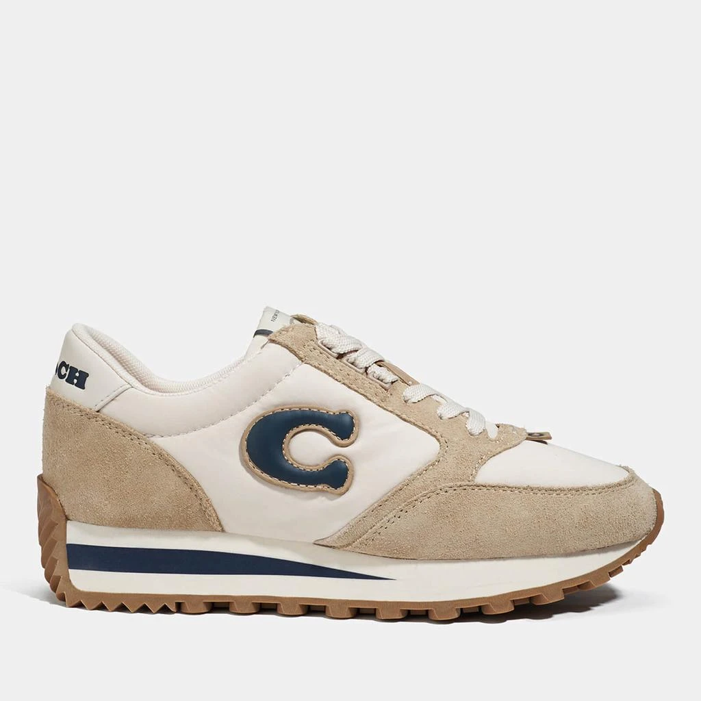 商品Coach|Coach Men's Runner Suede and Shell Trainers,价格¥1079,第1张图片