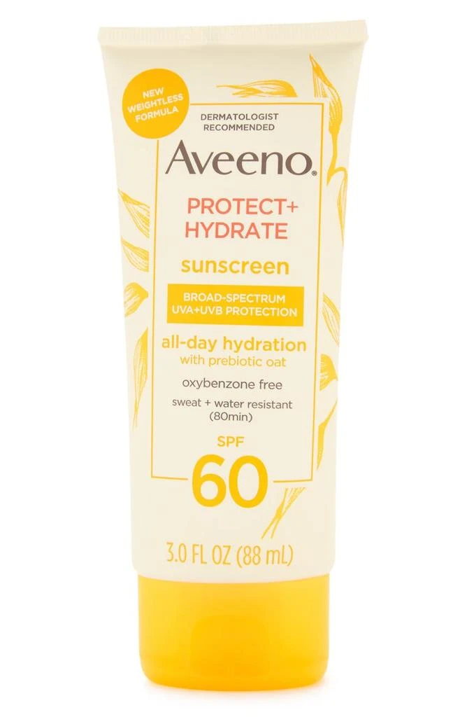 商品Aveeno|Protect Hydration Sunscreen Lotion,价格¥83,第1张图片