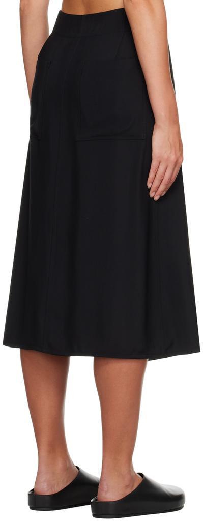 商品Studio Nicholson|Black Eyre Midi Skirt,价格¥2179,第3张图片详细描述