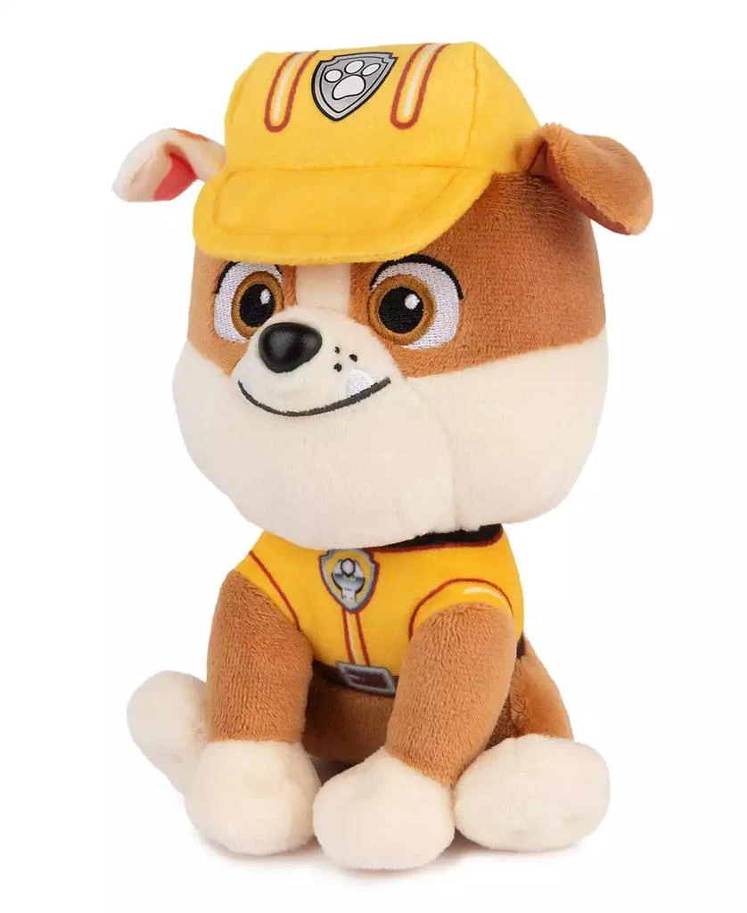 商品Paw Patrol|Gund® Official Rubble in Signature Construction Uniform Plush Toy,价格¥68,第3张图片详细描述