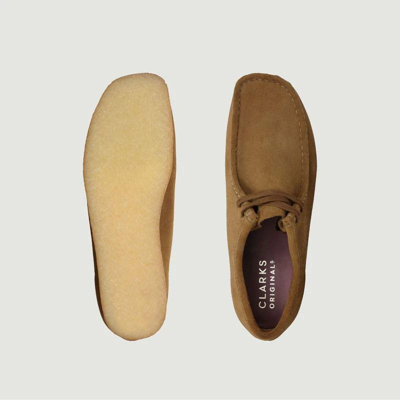 商品Clarks|Wallabee Cola Cola CLARKS ORIGINALS,价格¥1333,第2张图片详细描述