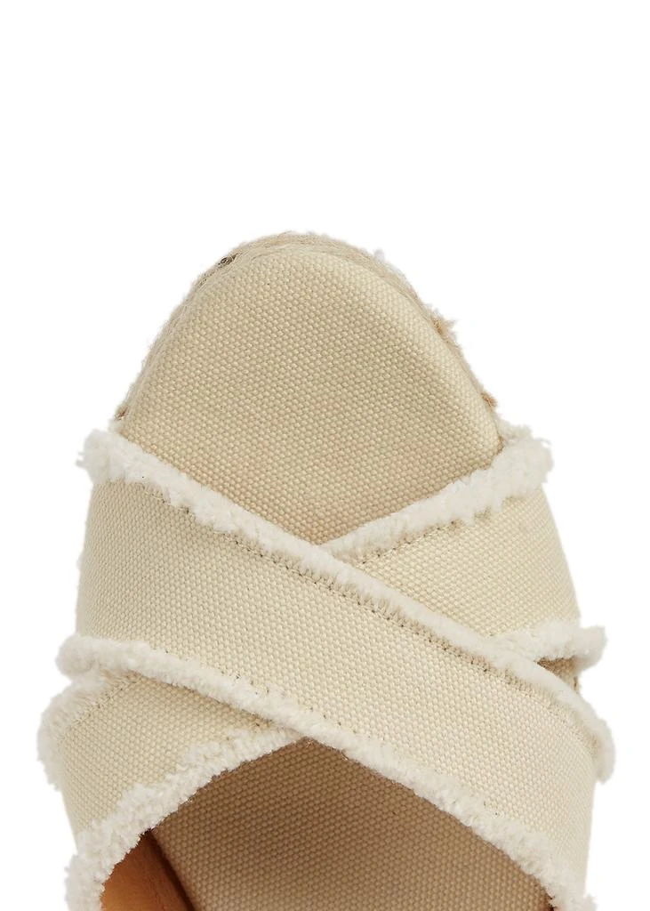 商品CASTAÑER|Bluma 60 ivory canvas wedge espadrilles,价格¥732,第4张图片详细描述