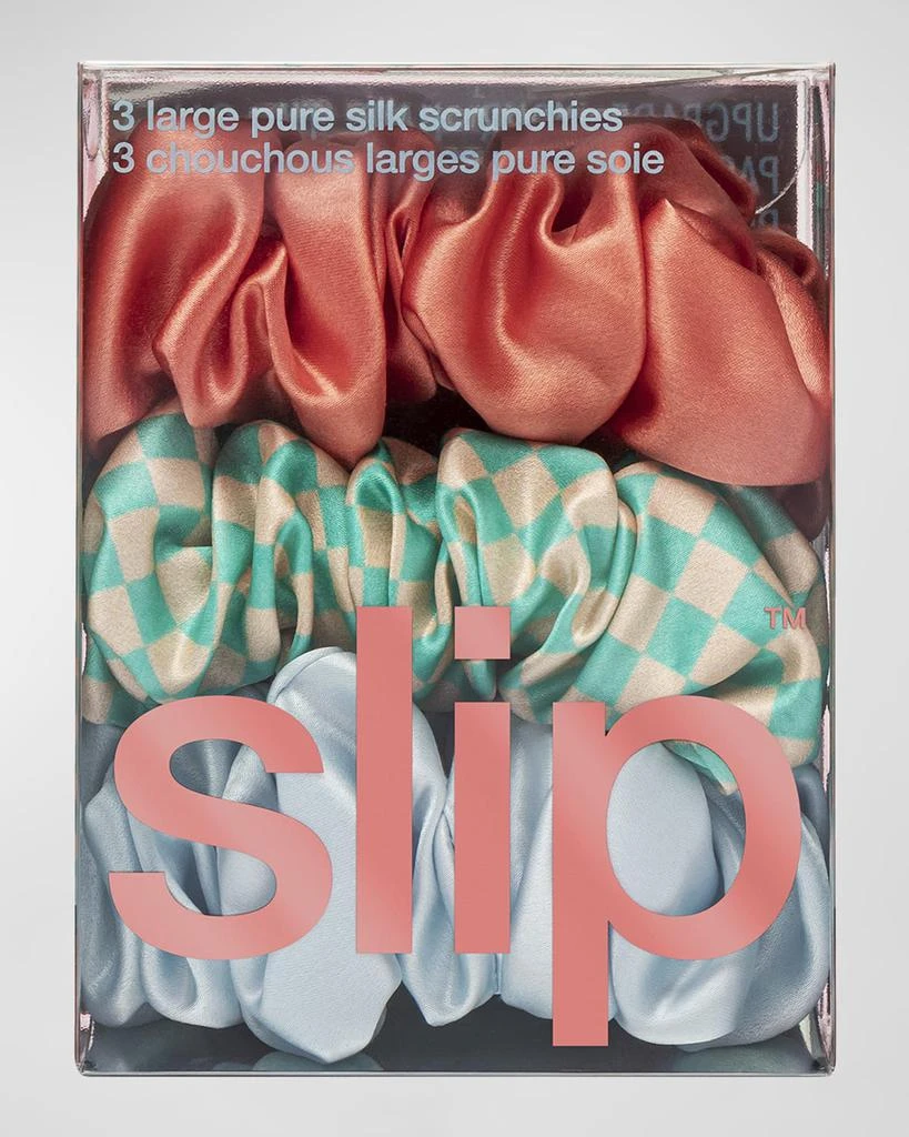 商品Slip|Pure Silk Large Scrunchies,价格¥309,第3张图片详细描述