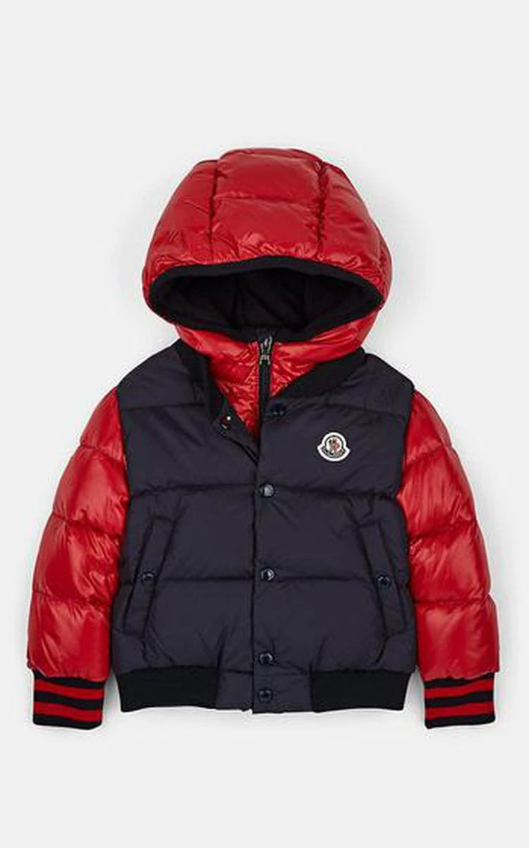 商品Moncler|Kids' Monieux Colorblocked Down-Quilted Coat,价格¥2942,第1张图片