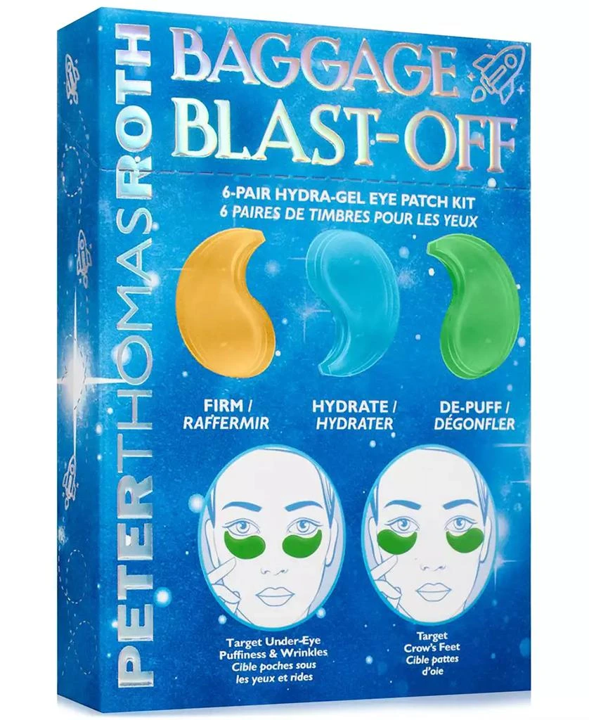 商品Peter Thomas Roth|6-Pc. Baggage Blast-Off Hydra-Gel Eye Patch Set,价格¥143,第2张图片详细描述