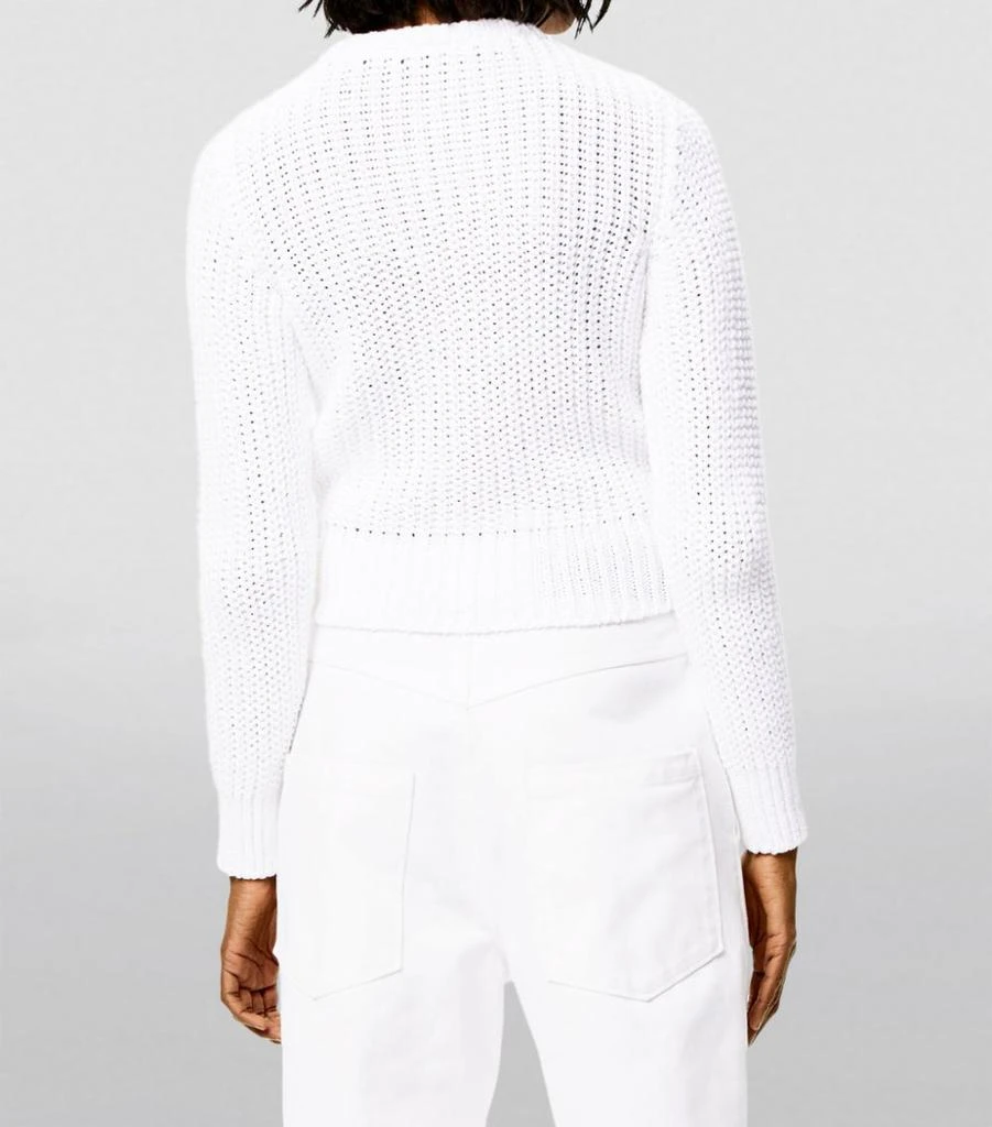 商品Loewe|Chain-Detail Distressed Sweater,价格¥13444,第4张图片详细描述