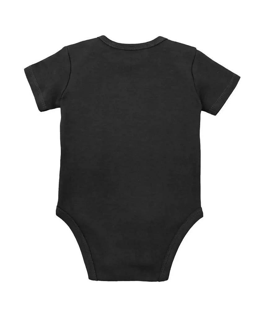 商品Mitchell & Ness|Baby Boys and Girls Mitchell and Ness Black, Gold Iowa Hawkeyes 3-Pack Bodysuit, Bib and Bootie Set,价格¥347,第2张图片详细描述