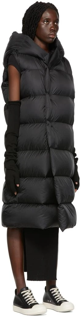 商品Rick Owens|黑色 Hooded Liner 羽绒马甲,价格¥11000,第2张图片详细描述