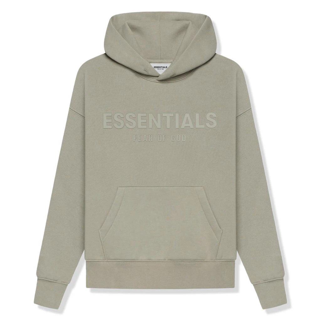 商品Essentials|Fear Of God Essentials Kids Moss Hoodie,价格¥931,第1张图片