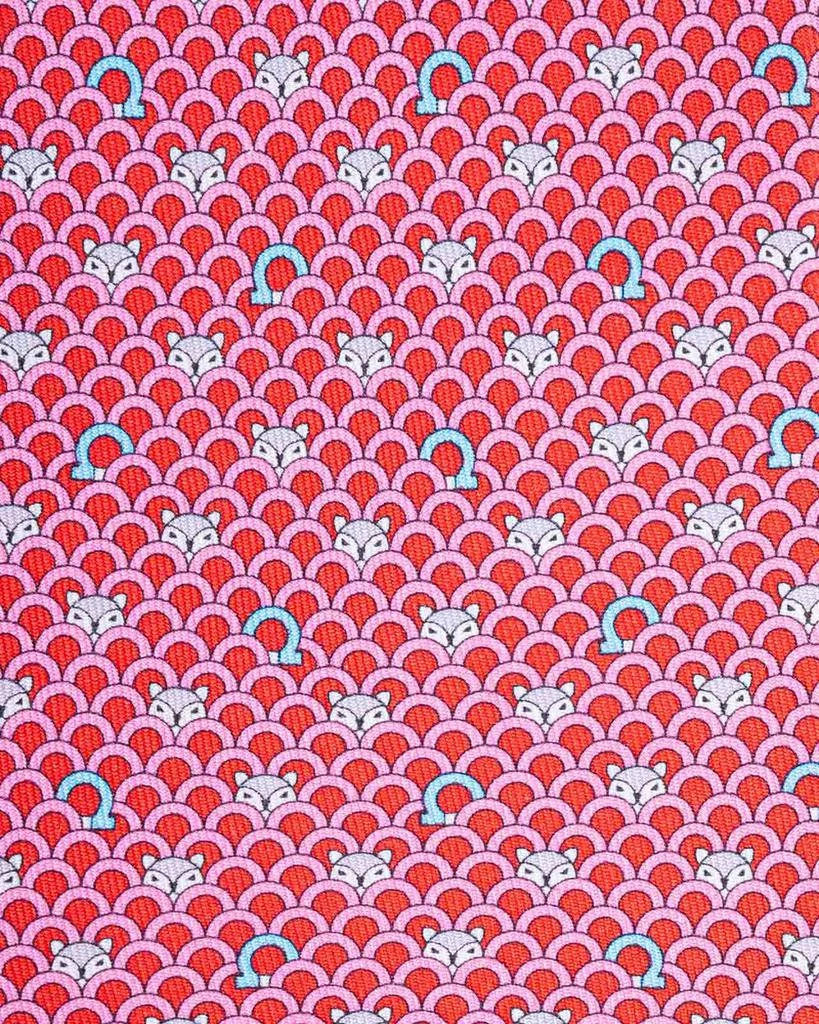 商品Salvatore Ferragamo|Salvatore Ferragamo Micro Pattern Printed Tie,价格¥1485,第3张图片详细描述