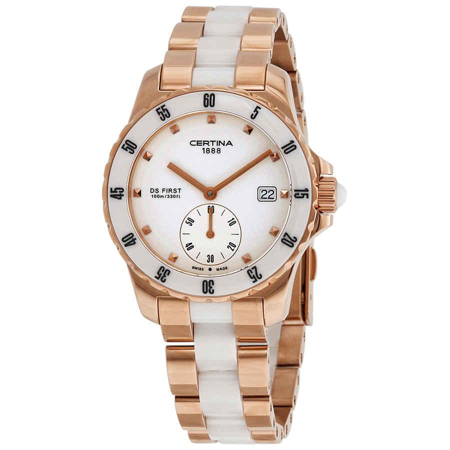 Certina DS First Lady Ceramic Ladies Quartz Watch C014.235.33.011.00商品第1张图片规格展示