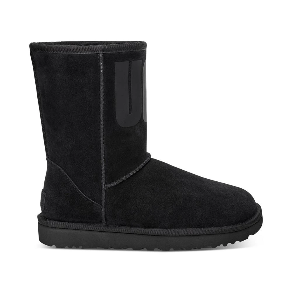 商品UGG|Women's Classic Short Rubber Logo Cold-Weather Boots,价格¥1349,第2张图片详细描述