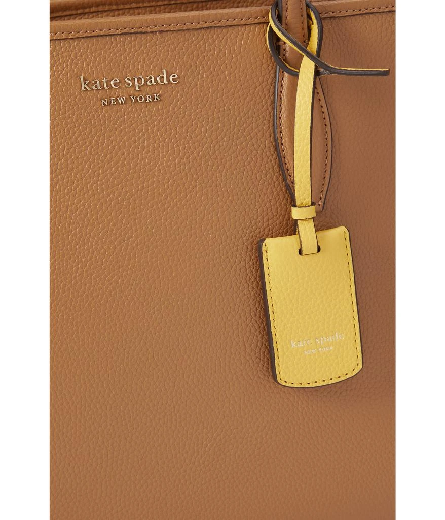 商品Kate Spade|Market Pebbled Leather Medium Tote,价格¥2460,第4张图片详细描述
